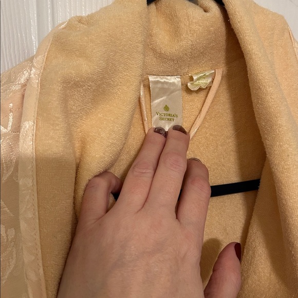 Vintage 80s Victorias Secret Gold Label Robe Lined Size Medium/Large EUC Rare - Picture 2 of 16